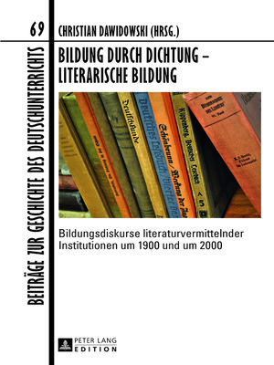 cover image of Bildung durch Dichtung  Literarische Bildung